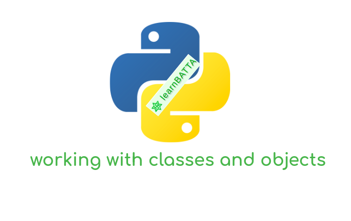 Python Working With Classes And Objects