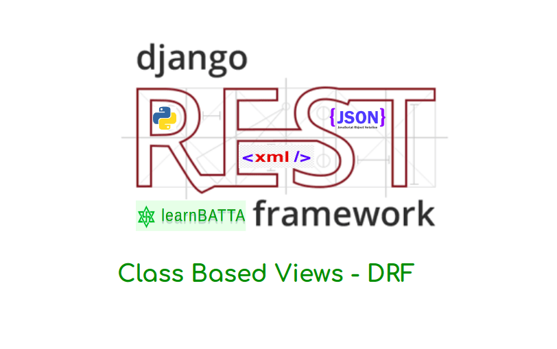 Class Based Views In Django Rest Framework