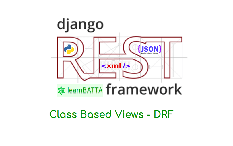 getting started with django rest framework