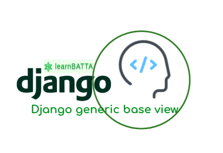 Django generic base view