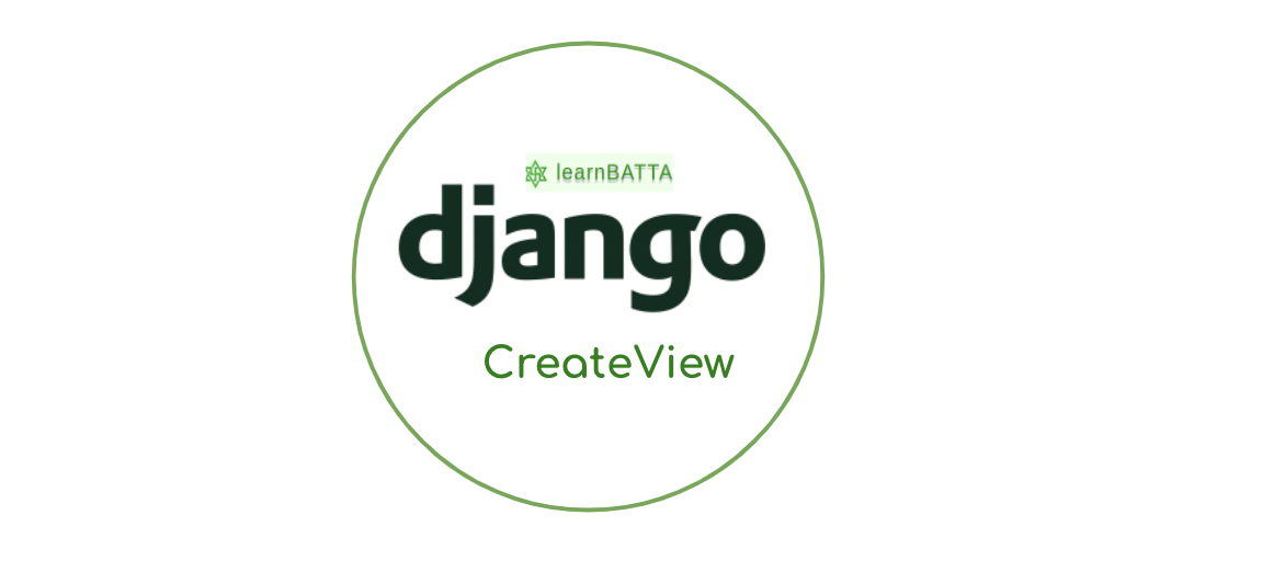 Django CreateView