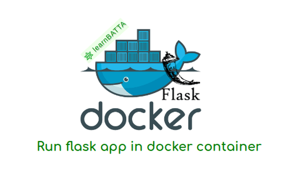 running flask app inside docker