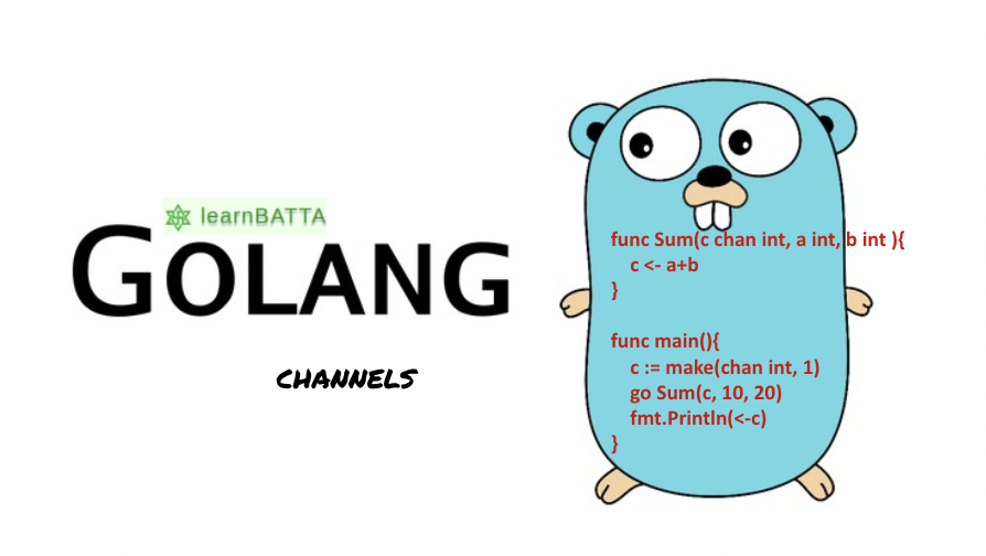 Golang Working with channels