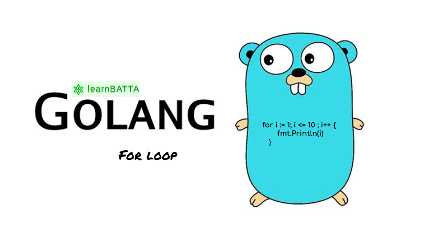 Golang for loop