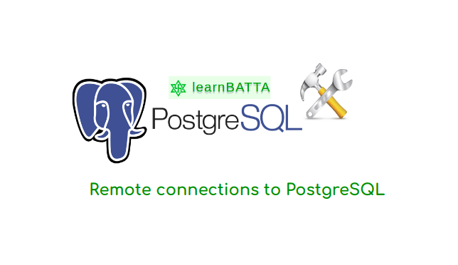 Allow Remote Connections To Postgresql