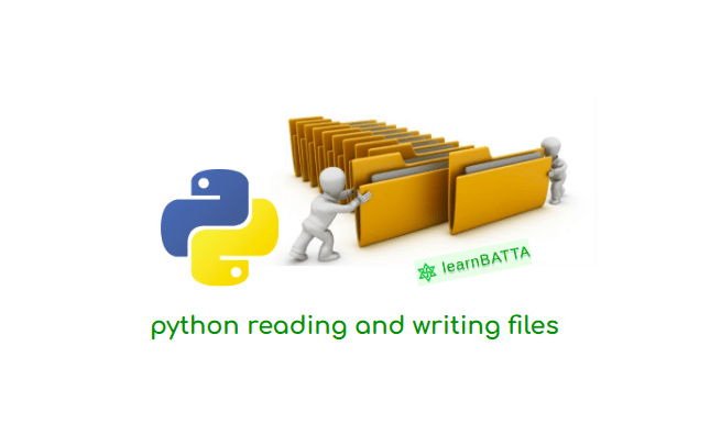 Python Reading And Writing Files