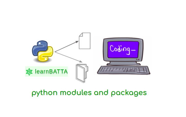 python writing modules and packages