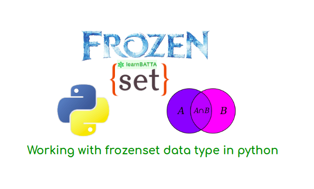 Python Working With Frozenset Data Type
