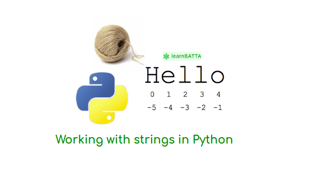 Python Working With Strings